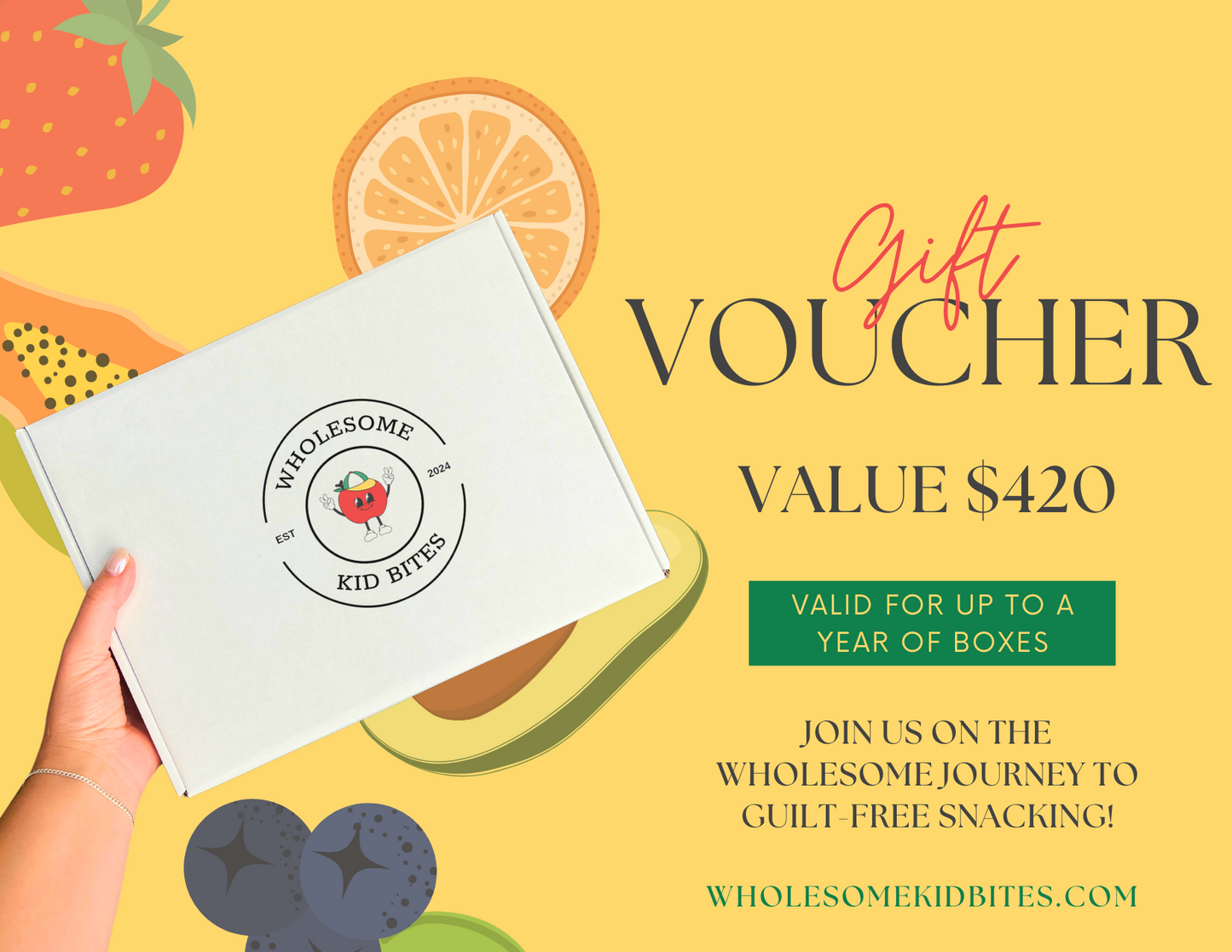 Wholesome Kid Bites Gift Card